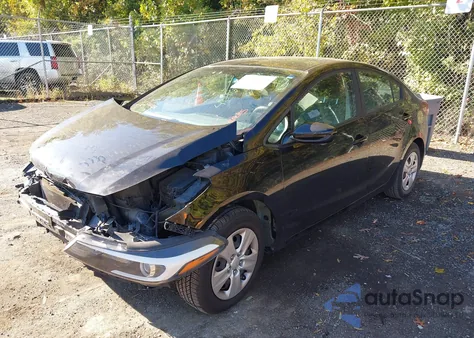 2017 Kia Forte Lx из США, поврежденный, VIN 3KPFL4A76HE051641